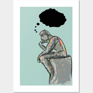 Aphantasia Thinker Posters and Art